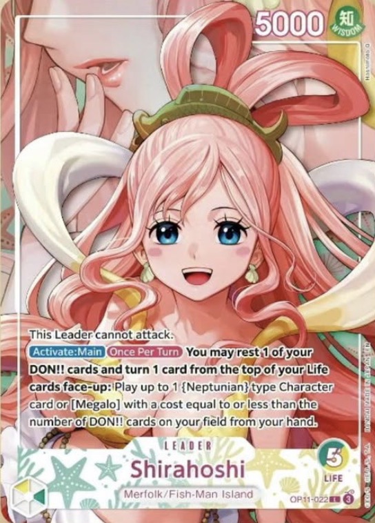 OP11-022 Shirahoshi card